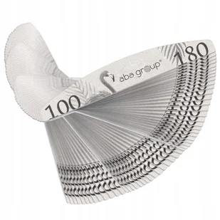 Pilnik do Paznokci PÓŁKSIĘŻYC 100/180 Aba Group Flaming STANDARD - Akcesoria do paznokci - miniaturka - grafika 2