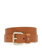 Paski - Patrizia Pepe Pasek Damski CW8684/L001 Brązowy - miniaturka - grafika 1