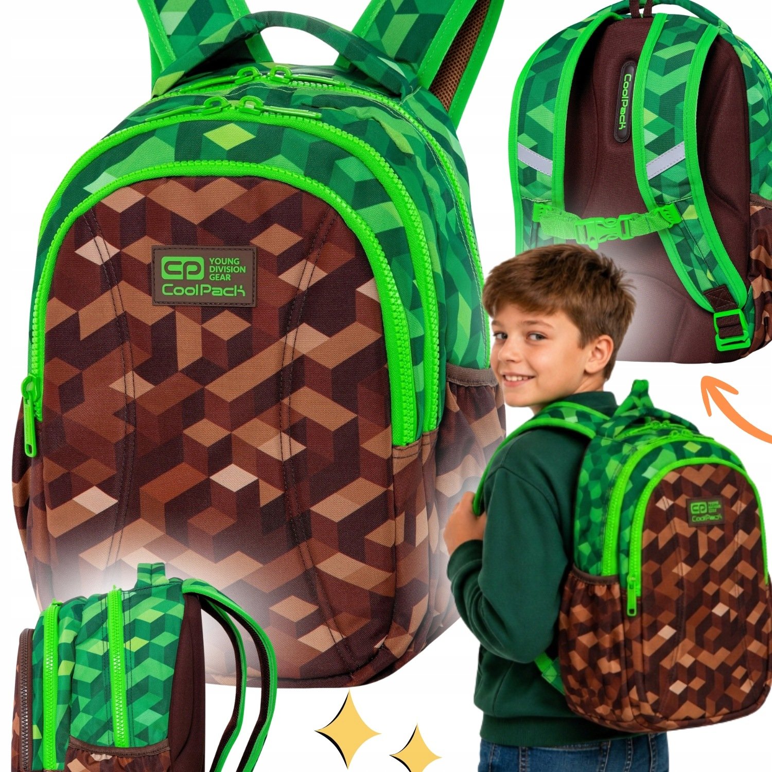 Plecak Szkolny Coolpack Młodzieżowy Dla Chłopca Klasa 1 3 Plecaki Szkolne