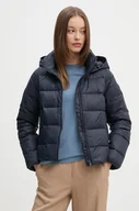 Kurtki damskie - Tommy Hilfiger kurtka puchowa damska kolor granatowy przejściowa WW0WW43581 - miniaturka - grafika 1