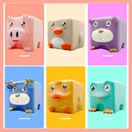 Klocki - Miękkie klocki sensoryczne 6 szt. - miniaturka - grafika 1