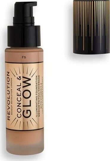 Makeup Revolution Makeup Revolution London Conceal & Glow Podkład 23ml F5