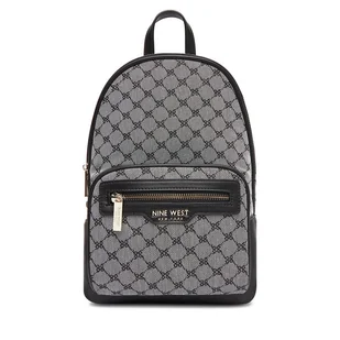 Plecak Nine West CEO-OLIVIA-I-B24334 Czarny - Torebki damskie - miniaturka - grafika 1