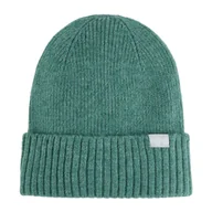 Czapki damskie - Regatta Czapka damska zimowa Ribbed Basic Zielony - miniaturka - grafika 1