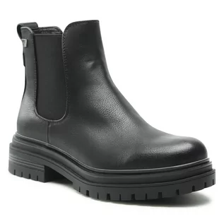 Botki damskie - Sztyblety Wrangler - Courtney Chelsea WL22611A Black 062 - grafika 1