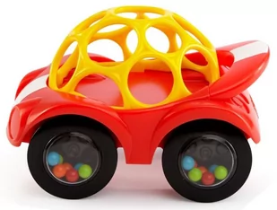 Dumel Oball Autko Czerwone 81510 - Grzechotki dla dzieci - miniaturka - grafika 1