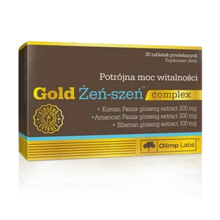 OLIMP GOLD ŻEŃ-SZEŃ COMPLEX 30 tabletek - Nalewki - miniaturka - grafika 1