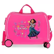 Walizki - Disney Urocza walizka dziecięca różowa 50 x 39 x 20 cm sztywne ABS kombinowane zamknięcie boczne 34 l 1,8 kg 4 koła - miniaturka - grafika 1