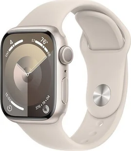 Apple Watch 9 GPS 41mm Aluminium Sport M/L Beżowy - Smartwatch - miniaturka - grafika 1