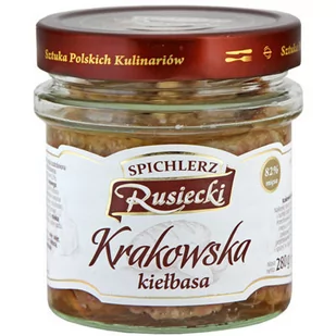 Spichlerz Rusiecki KRAKOWSKA KIEŁBASA 280G zakupy dla domu i biura! 41649104 - Pasztet i przetwory mięsne - miniaturka - grafika 1