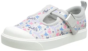 Clarks City Dance T. Sneakersy dla chłopców i dziewczynek, srebrne, rozmiar 20,5, srebro, 20.5 EU - Buty dla chłopców - miniaturka - grafika 1