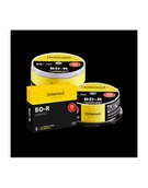 Nośniki danych - 1x25 Intenso BD-R 50GB printable 6x Speed, Cakebox 5101124 - miniaturka - grafika 1