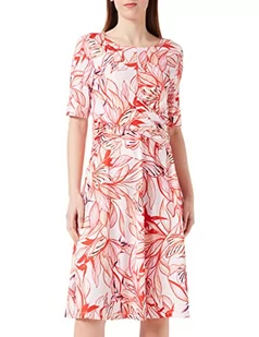Gerry Weber Sukienka damska 180023-35021, fioletowa/różowa/czerwona/pomarańczowa, nadruk: 46, liliowy/różowy/czerwony/pomarańczowy nadruk, 46 - Sukienki - miniaturka - grafika 1
