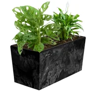 Donice - Skrzynka balkonowa wkład 39x19 cm antracytowy - miniaturka - grafika 1