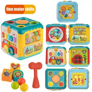 WOOPIE BABY Skrzynka Aktywności 6w1 - 18m+ - Zabawki kreatywne - miniaturka - grafika 2