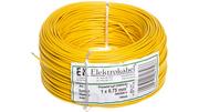 Przewody elektryczne - Elektrokabel Przewód okrągły LGY 1x0,75 żółto-zielony 300/500V 016018 - miniaturka - grafika 1