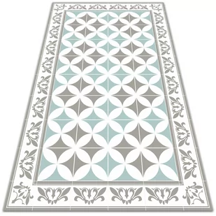 Modny dywan winylowy Portugalskie kafelki 80x120 cm - Dywany - miniaturka - grafika 1