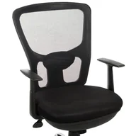 Krzesła i taborety kosmetyczne - Fotel ergonomiczny CorpoComfort BX-4032EA Czarny - miniaturka - grafika 1