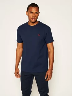 Ralph Lauren Polo T-Shirt Classics 710811284003 Granatowy Regular Fit - Koszulki męskie - miniaturka - grafika 1