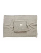 Koce i narzuty dla dzieci - Poofi Kocyk merino Narwik piaskowy - miniaturka - grafika 1