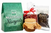 Zestawy upominkowe - Zestaw prezent na dzień nauczyciela słodycze herbata w pudełku - miniaturka - grafika 1