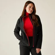 Kurtki i kamizelki sportowe damskie - Regatta Professional Damski softshell Ablaze Czarno-czerwony, Rozmiar: 46 - miniaturka - grafika 1