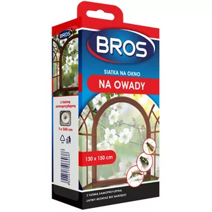 Bros Siatka na okno biała 130x150 - Moskitiery - miniaturka - grafika 2