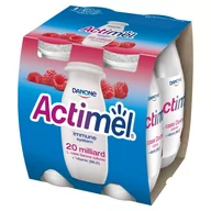 Kefiry, jogurty, maślanki - Danone - Actimel L.casei z witaminami B6 i D malinowy - miniaturka - grafika 1