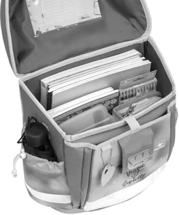 Tornister szkolny plecak klasa 1-3 BELMIL Football 4 19L - Plecaki szkolne i tornistry - miniaturka - grafika 11