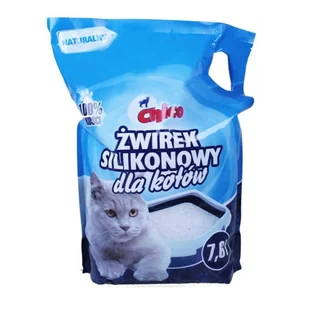 CHICO Żwirek silikonowy - naturalny 7,6l - Żwirek dla kotów - miniaturka - grafika 1