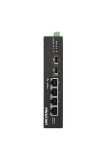 SWITCH POE DS-3T0506HP-E/HS 4-PORTOWY SFP Hikvision - Switche - miniaturka - grafika 1