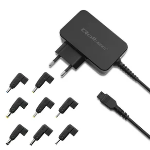 Qoltec Uniwersalny zasilacz do laptopa 30W Automatyczny MultiPlug 8 wtyczek - Zasilacze do laptopów - miniaturka - grafika 1