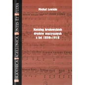 Książki o muzyce - Katalog krakowskich druków muzy. z lat 1850-1918 - miniaturka - grafika 1