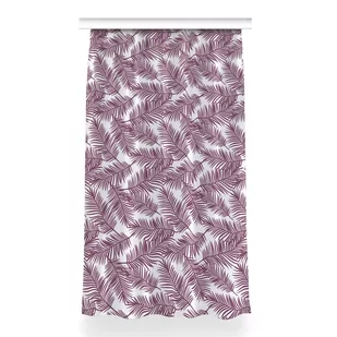 Zasłona gotowa Purpurowe liście do salonu 150x260, Fabricsy - Zasłony - miniaturka - grafika 1