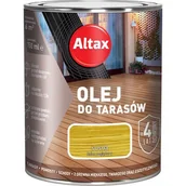 Farby i impregnaty do drewna - Altax Olej do tarasu 0,75 l Sosna - miniaturka - grafika 1