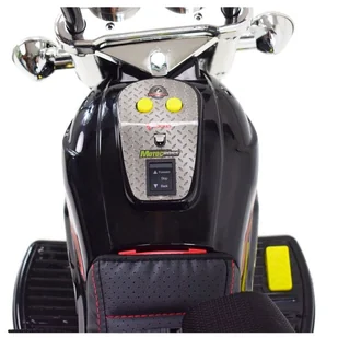 Pierwszy Motor Chopper Na Akumulator Czarny /ll999 - Pojazdy elektryczne dla dzieci - miniaturka - grafika 14