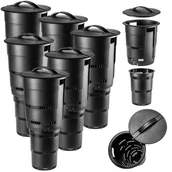 Kompostowniki - KADAX Kompostownik Podziemny 11L modułowy Kompost Ogrodowy Zestaw 6szt Wkopywania - miniaturka - grafika 1