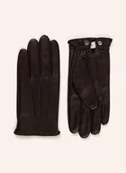 Rękawiczki - Sandro Skórzane Rękawiczki braun - miniaturka - grafika 1