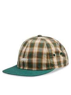 Vans Czapka z daszkiem Salton II VN000YXKBDX1 Zielony - Czapki męskie - miniaturka - grafika 1