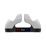 Kontrolery do Xbox - Podwójna stacja dokująca do Kontrolera / GamePada do PS5 iPega PG-P5008 (biała) - miniaturka - grafika 1