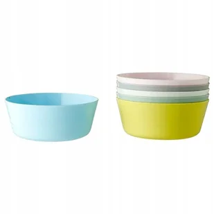 MISECZKI KOLOROWE MISKA 6 SZTUK IKEA KALAS - Zestawy naczyń dla dzieci - miniaturka - grafika 1