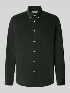 Koszula sztruksowa o kroju regular fit z czystej bawełny model ‘DANNI’ - Koszule męskie - miniaturka - grafika 1