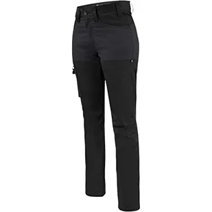 Texstar WP37 damskie spodnie funkcyjne stretch, rozmiar W33/L32, czarne - Spodnie damskie - miniaturka - grafika 1