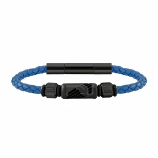 Bransoletka Męska Police PJ26466BLN.02A Skórzany 19 cm - Bransolety męskie - miniaturka - grafika 1