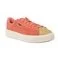 Suede Platform Glam PUMA Team Gold Shell Pink wielokolorowe różowe - Puma - Trampki damskie - miniaturka - grafika 1