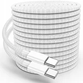 Kable USB - SZYBKI KABEL USB-C-USB-C MOCNY PRZEWÓD DO TELEFONU KOMPUTERA 100W PD 200cm - miniaturka - grafika 1