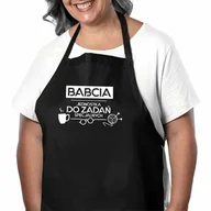 Fartuchy i rękawice kuchenne - Babcia - jednostka do zadań specjalnych - fartuch na prezent dla babci - miniaturka - grafika 1