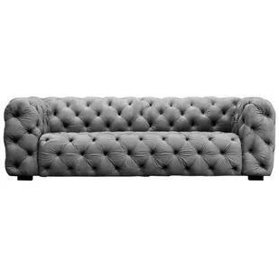 Sofa 3 osobowa glamour DIAMOND pikowana / kolor do wyboru - Sofy i kanapy - miniaturka - grafika 1