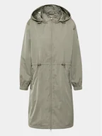Kurtki damskie - Olsen Parka 15101405 Zielony Regular Fit - miniaturka - grafika 1