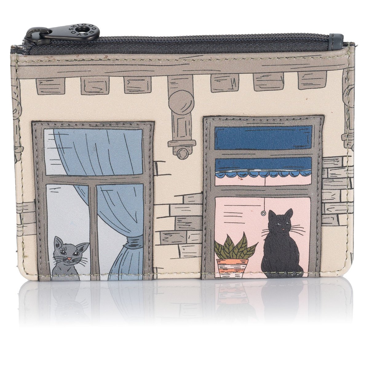 Portfel damski na bilon i karty Idealni Sąsiedzi Yoshi Y1321